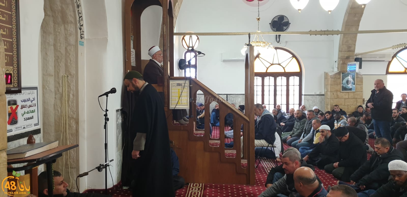 فيديو: الشيخ عكرمة صبري من مسجد حسن بك يستنكر انتهاك مقبرة الاسعاف 